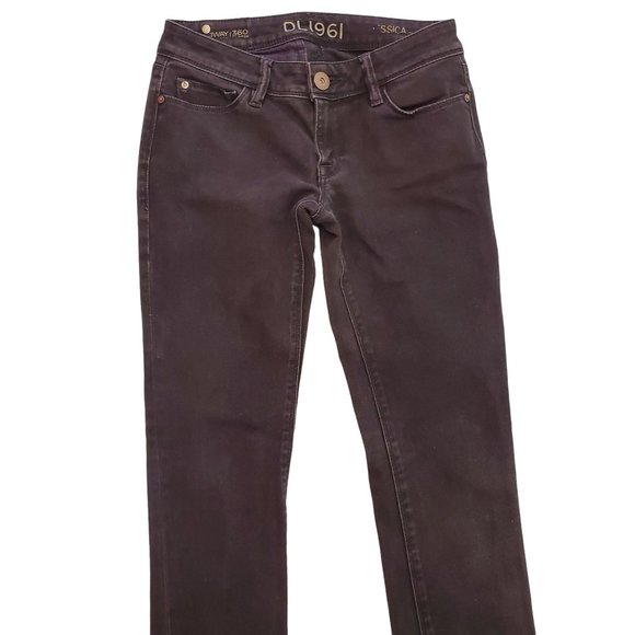 DL1961 - Jessica Faded Black Diamond Skinny jeans - Picture 5 of 10